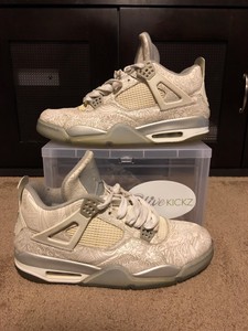 jordan 4 laser white