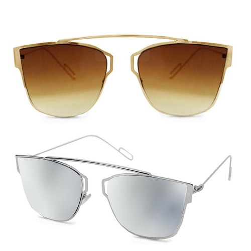 Occhiali da Sole Lenti a Specchio Uomo Donna Sunglasses 5287IT | eBay