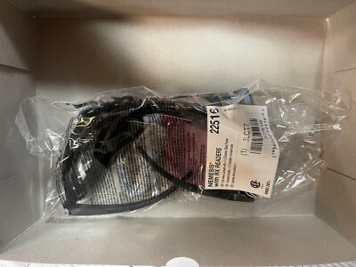 6 Pair Jackson 22516 V60 Nemesis Smoke Safety Glasses with +1.5 RX Readers 3LCT7