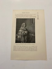 Prime Minister William Pitt, 1st Earl of Chatham of Great Britain c. 1884 Print