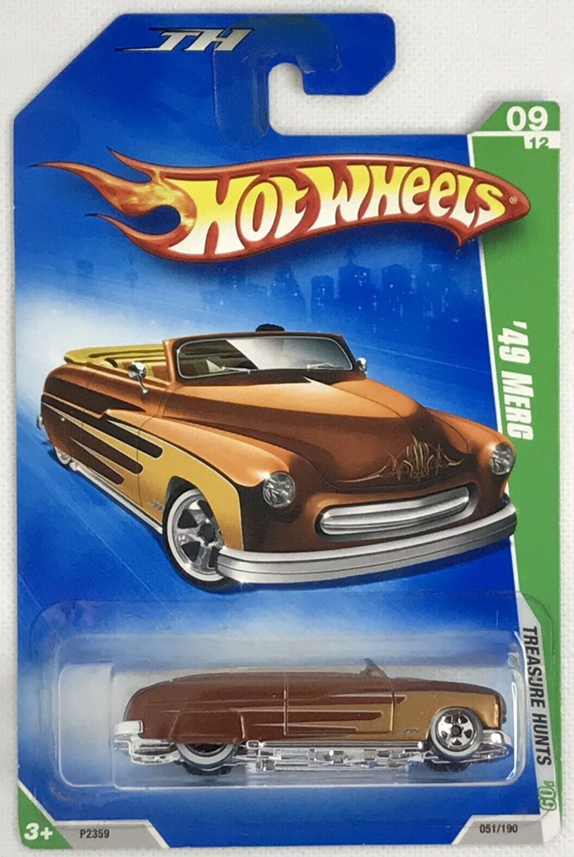 2009 Hot Wheels Treasure Hunts '49 Merc Limited Edition Mercury #9