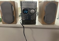 Philips 5 Disc Stereo MCM530/37. Speakers/Radio Works, CD/Disc Tray Needs Repair