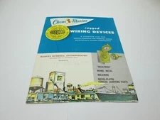 Vintage Advertising Ephemera Hubbell Rugged Wiring Devices Harvey Hubbell, Inc.