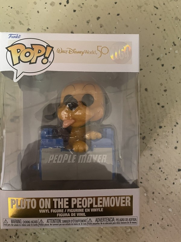 Funko Pop! Disney: Walt Disney World 50th - Pluto on The People Mover Vaulted