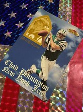 2000 FLEER SHOWCASE AIR TO THRONE CHAD PENNINGTON #10/10 JETS CSTORE MORE RARE