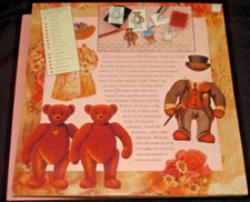 VICTORIAN PAPER Doll BEARS Collection 15 Piece RUBBER STAMP SET by Cynthia Hart