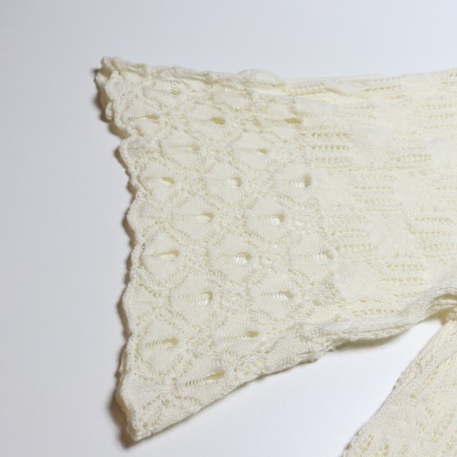 Crystal Kobe Women's Cream Lace Tunic Sweater Dress - Size XXL - Picture 6 of 8