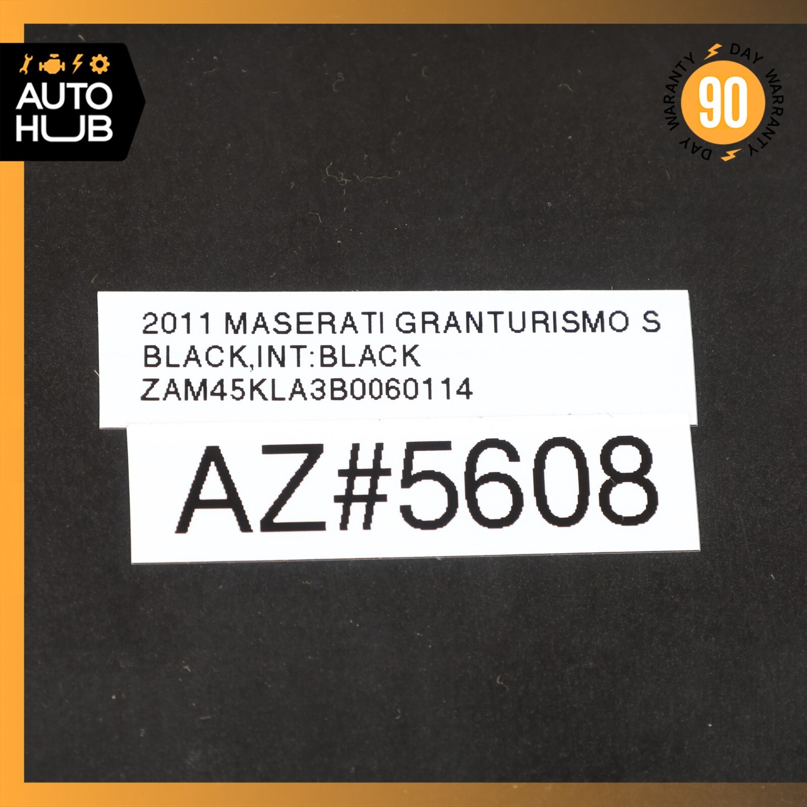 04-19 Maserati GranTurismo M145 EVAP Fuel Evaporator Box Charcoal Canister 61k