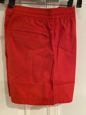 NWT Y-3 Yohji Yamamoto Adidas Logo Swim Shorts Trunks Red Men's