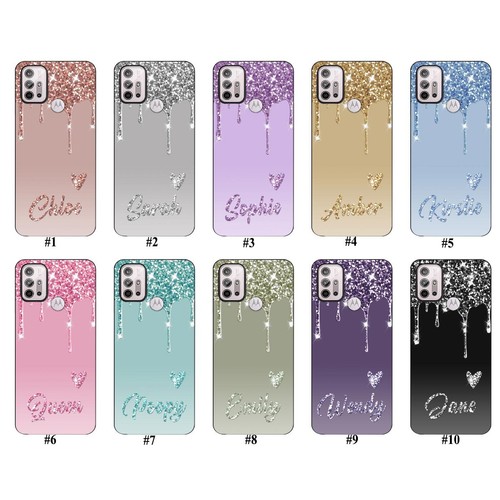 Printed Case For Motorola Moto G54 5G G24 G85 E14 Bling Personalised Phone Cover - Picture 2 of 121