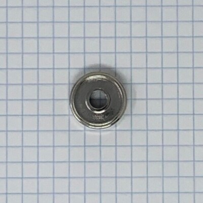 King Trumpet, Top Valve Cap, Nickel