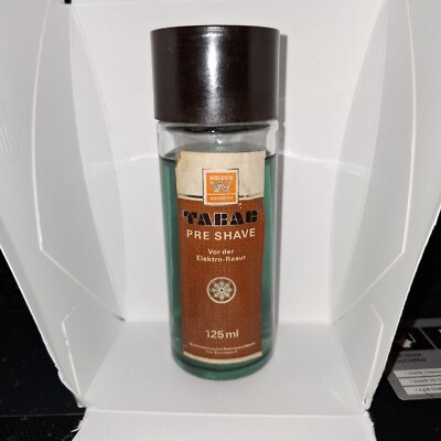Vintage TABAC Pre Shave aus Auflösung / Schrank 