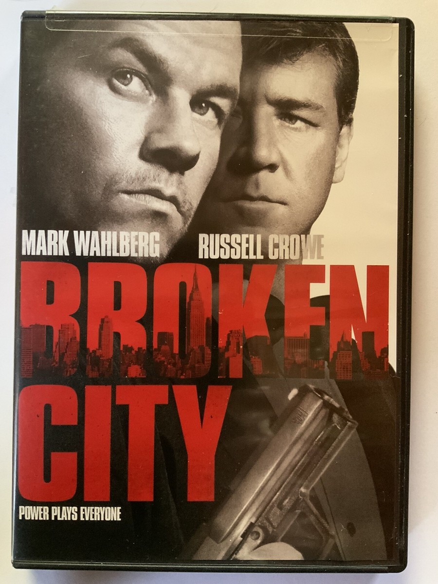 Broken City (DVD) Mark Wahlberg Russell Crowe ~Very Good