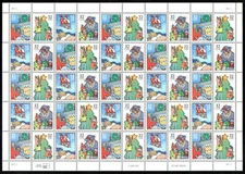 MALACK 3108 - 11a VF/XF OG NH, 32c Christmas Sheet, ..MORE.. sheet3111a