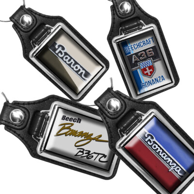Compatible with Piper Beechcraft Bonanza Airplane A36 B36TC Key Ring Key Chain
