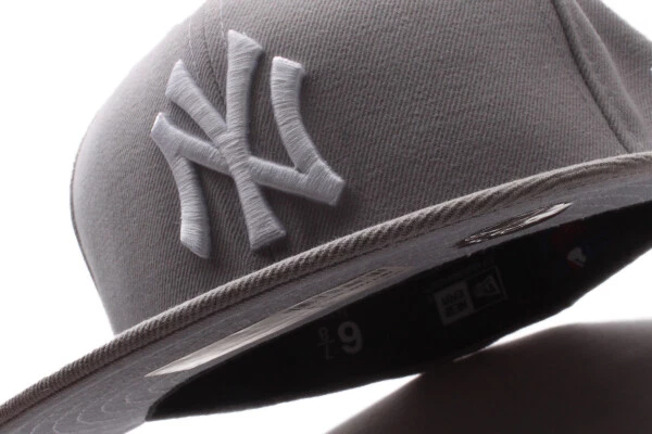 New Era New York Yankees MLB Gray Fitted Cap Gray UV