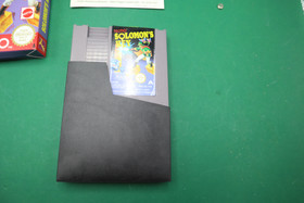 Vintage Gioco Solomon&acute;s Key Nes Nintendo Game CIB