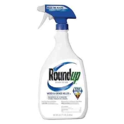 NEW Roundup  Ready-to-Use Weed and Grass Killer-Value Size 30 oz