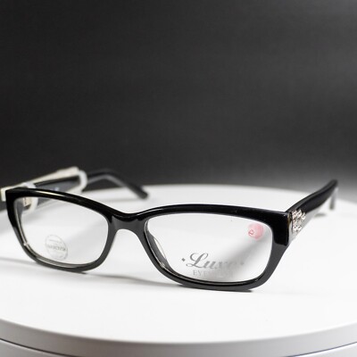 Luxe Eyewear 347 Brille Brillengestell Brille eyeglasses Schwarz
