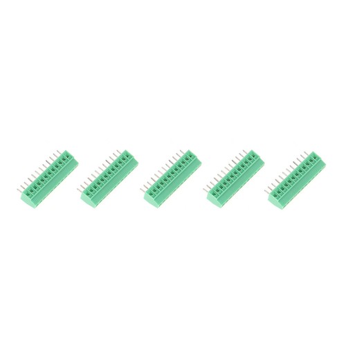 10pcs/set 12Pin 2.54mm Pitch Green PCB Universal Screw Terminal Block Connectors - Picture 15 of 22