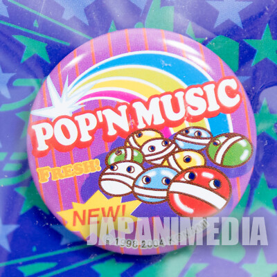 Pop'n Music Pins Badge Collection NYAMI KONAMI JAPAN GAME | eBay