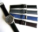 22mm 24mm Sharkskin calf XL extra long Quick Release watch band strap IW SUISSE