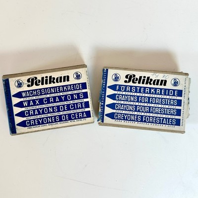 PELIKAN Wachssignierkreide 772 und Försterkreide 775 Design Original OVP