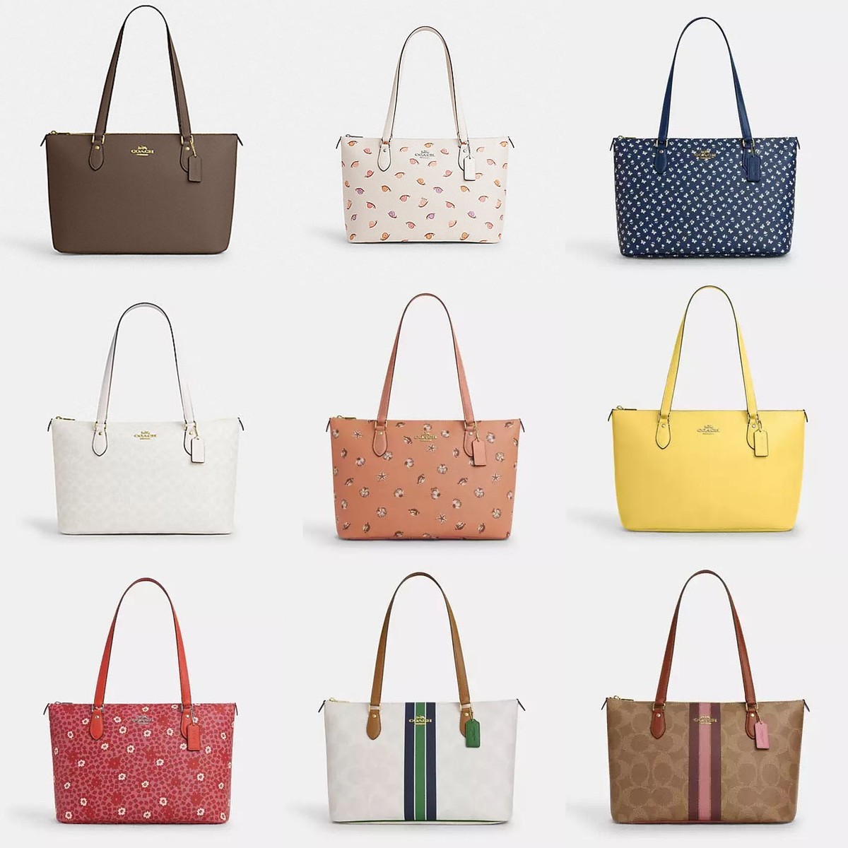 【COACH】通勤通学に使える Gallery Tote Bag NWT COACH GALLERY TOTE HANDBAG | eBay