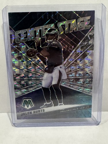Jalen Hurts #CS12 — 2021 Panini Mosaic Center Stage football card
