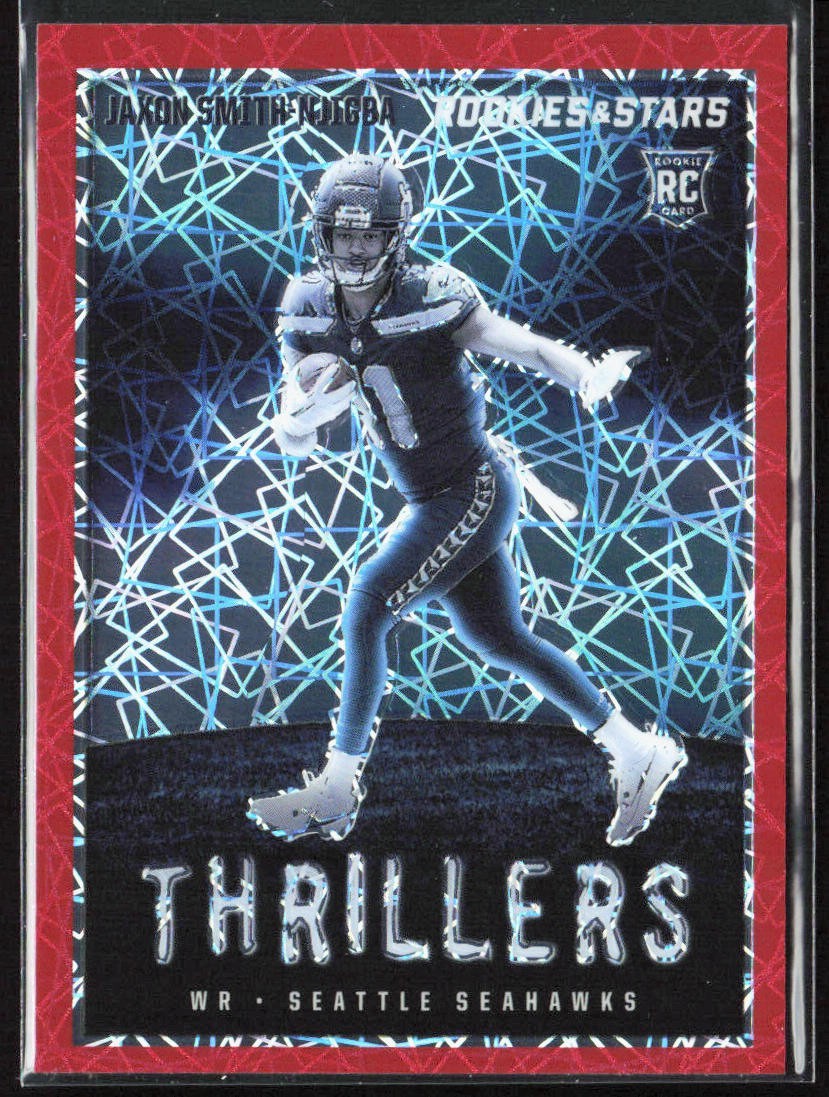 2023 Panini Rookies & Stars Jaxon Smith-Njigba Thrillers Longevity Lazer Prizm