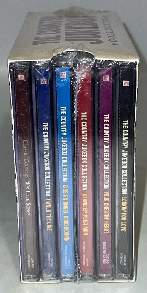 The Country Jukebox Collection 6 CDs Box Set Time Life Johnny Cash Dolly Parton - Image 3 of 3