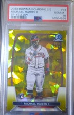 2023 Bowman Chrome Sapphire Edition - Image Variation Michael Harris II #31 /50