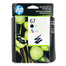 HP 67 Black  Tri Color OEM Original Ink Cartridge 3YP29AN  Exp: 04/2026