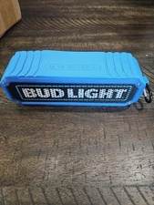 Bud Light Rugged Bluetooth Speaker Wireless Shock Proof w/LED Flashlight