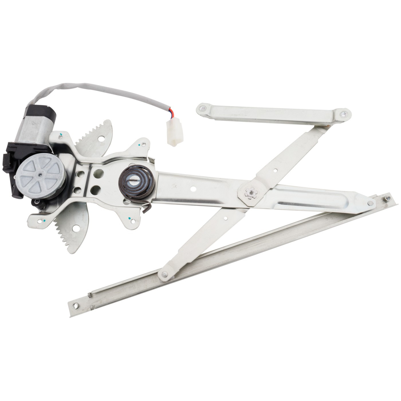 Электростеклоподъемник Scion xB 2004-2006 годов выпуска со стороны переднего пассажира с двигателем