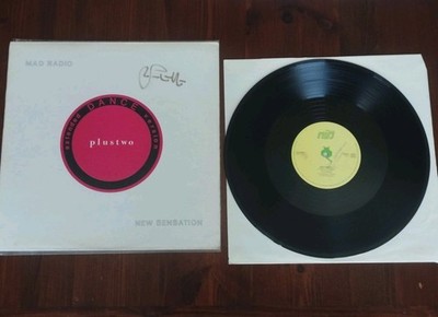 PLUSTWO Mad Radio / New Sensation - Vinyl 12'' Maxi 1984 - Italo Disco sehr selten