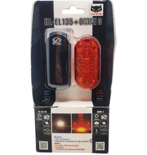 CatEye Omni 3 Cycling Safety Light Set - HL-EL135 and TL-LD135-R
