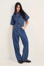 Nastygal Authentic Midwash Jumpsuit Womens Casual Jumpsuits