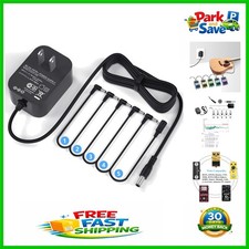 Reliable 9V Power Supply Adapter for Guitar Effects   1A with Daisy Chain Cable