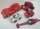 5 x Hong Kong Friction / Wind Up Toy Cars - Jimson, Foundation
