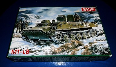 Skif 214 1:35 Bausatz russischer Truppentransporter MT-LB im Maßstab 1:35 NVA