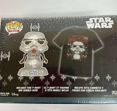Funko Starwars Pop Tee (Hollyday) Sealed Size S Rare