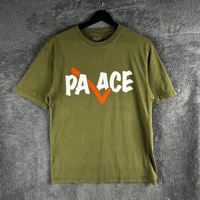 Palace Skateboards Correct T-Shirt Herren Medium Grün Streetwear Skater Freizeit