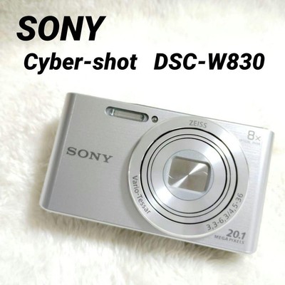 Sony Cyber-shot DSC-W830 Silber Kompakt Digitalkamera Geprüfter Zustand
