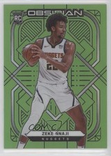 2020-21 Panini Obsidian Electric Etch Green Flood Zeke Nnaji #182 09wc