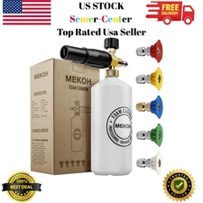 Foam Cannon for Pressure Washer, 4000psi Car Wash Foam Gun, 1 Liter Foam Sprayer