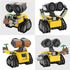 Hot Mini Wall-e Building Block Kit Moc Idea Technical Classic Movie Model Buildi