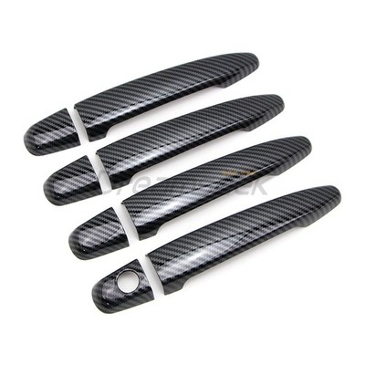 Exterieur Türgriffe Abdeckung für Toyota Highlander 2008-2013 Kohlefaser-Stil