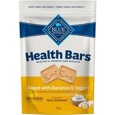 Oven-Baked Crunchy Dog Biscuits with Natural Ingredients Bananas and Yogurt 16oz