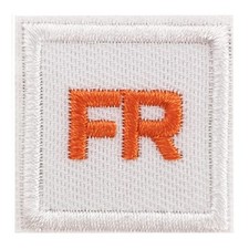 10pcs FR Patches for Clothing FR Garment Embroidery Iron-on/Sew on Patches fo...